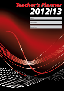 A4 Teacher Planner Cover 2012